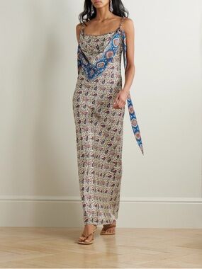 Rabanne Paisley Dress